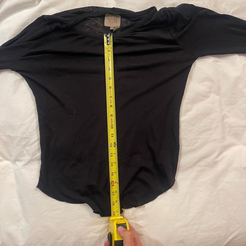 Chaser Black Long Sleeve Tee - Picture 3 of 4